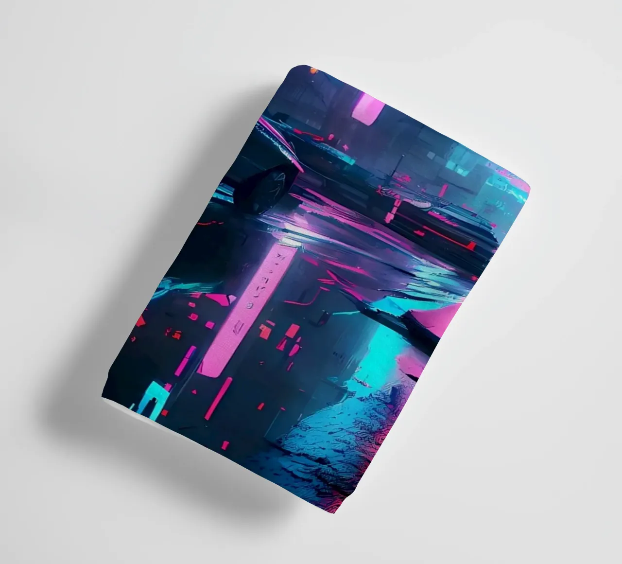 Notte Cyberpunk asciugamano da bagno da Mikesell