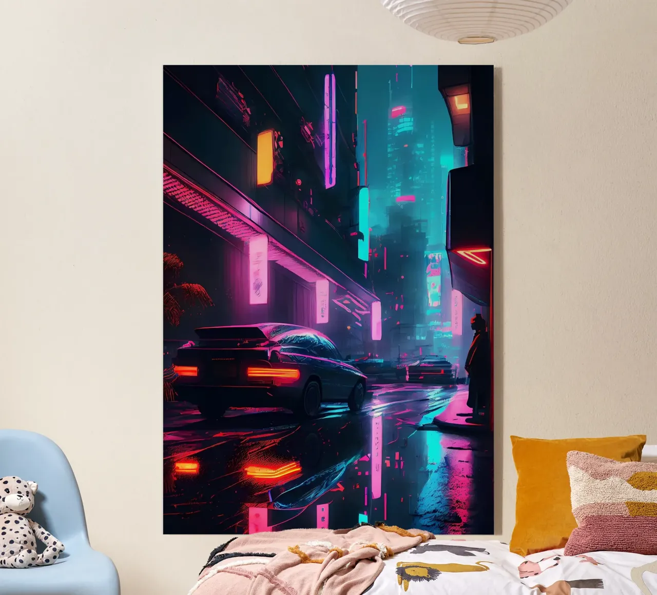 Notte Cyberpunk plexiglass da Mikesell