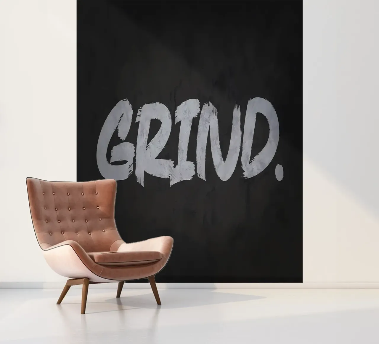 Maal fotobehang van Delaplane