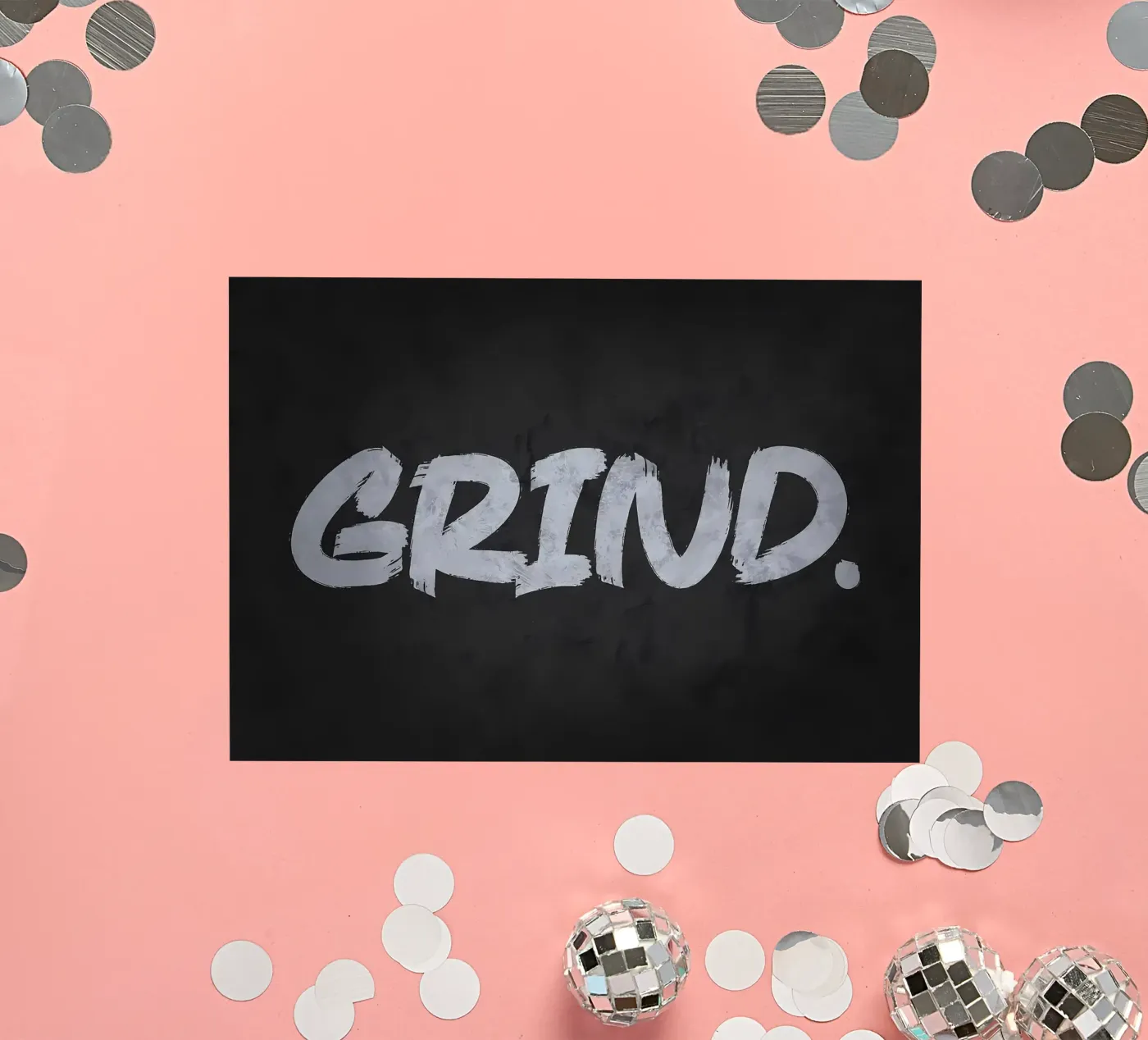 Grind sticker by Delaplane
