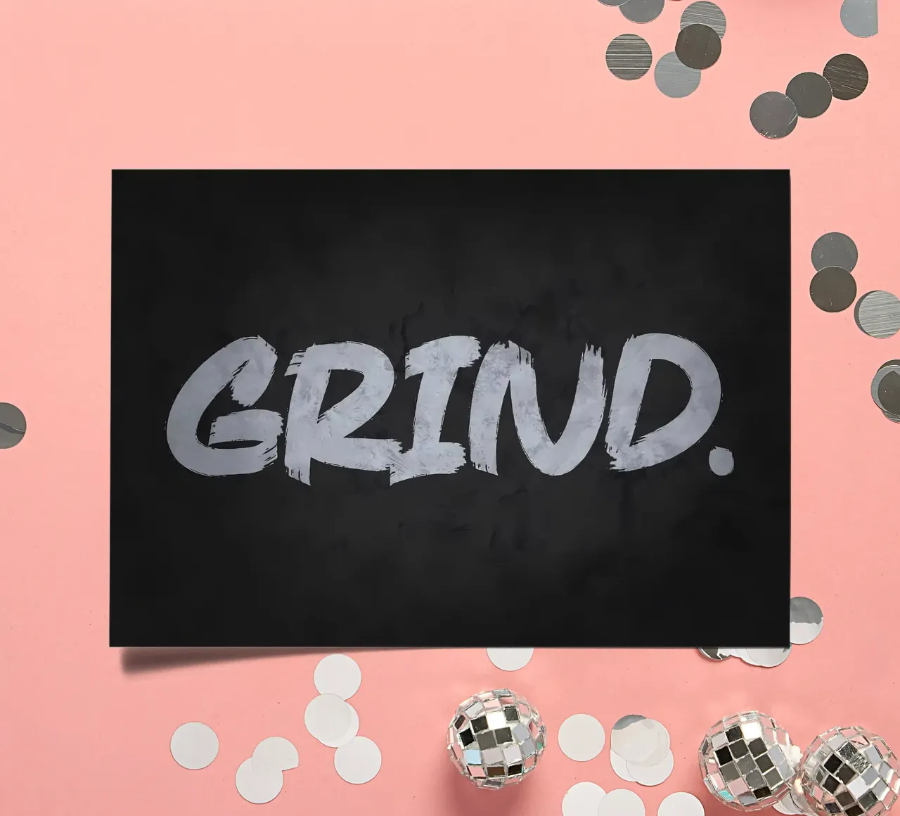 Grind sticker sheet by Delaplane