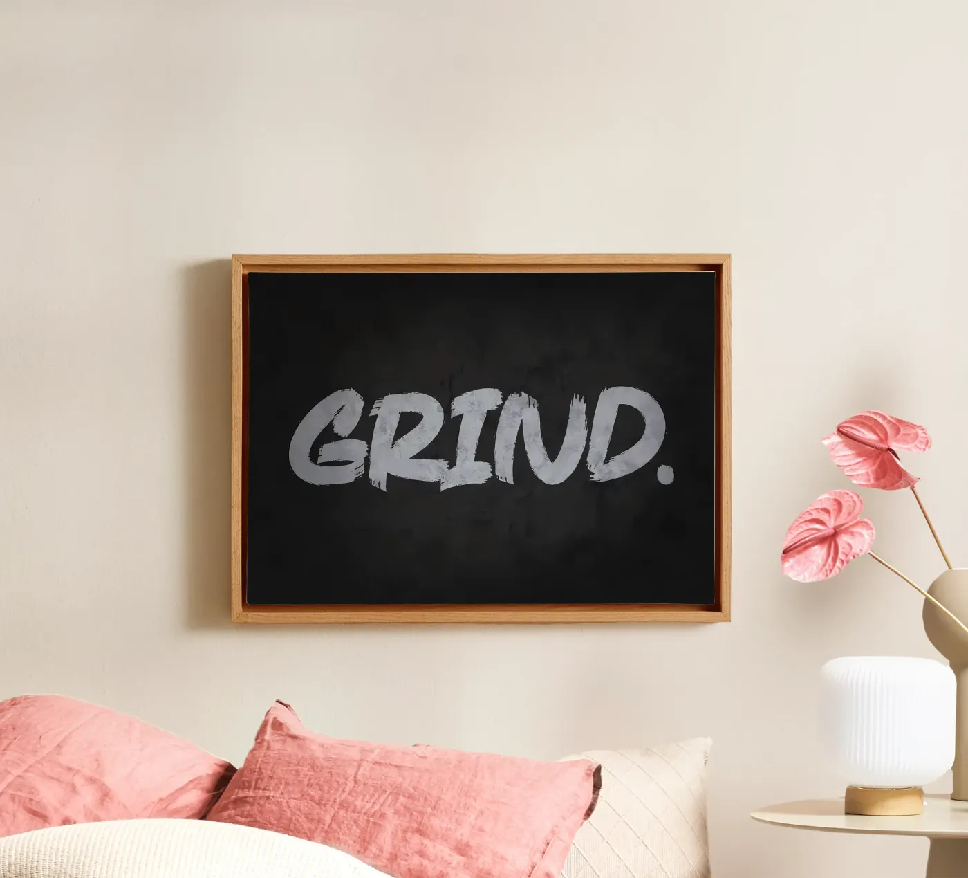 Grind canvas by Delaplane