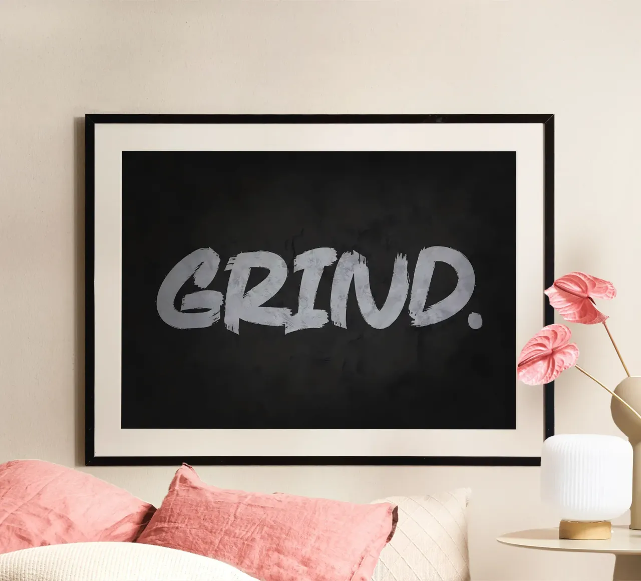 Grind poster by Delaplane