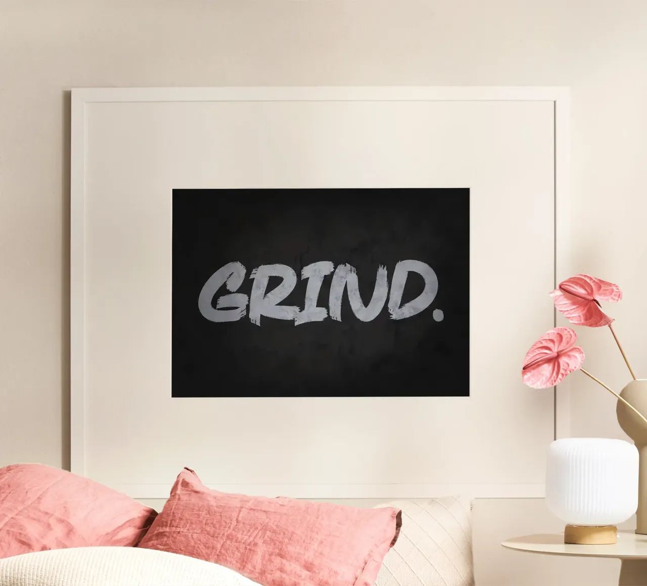 Grind poster by Delaplane