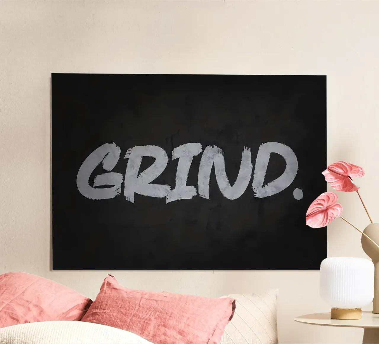 Grind poster by Delaplane
