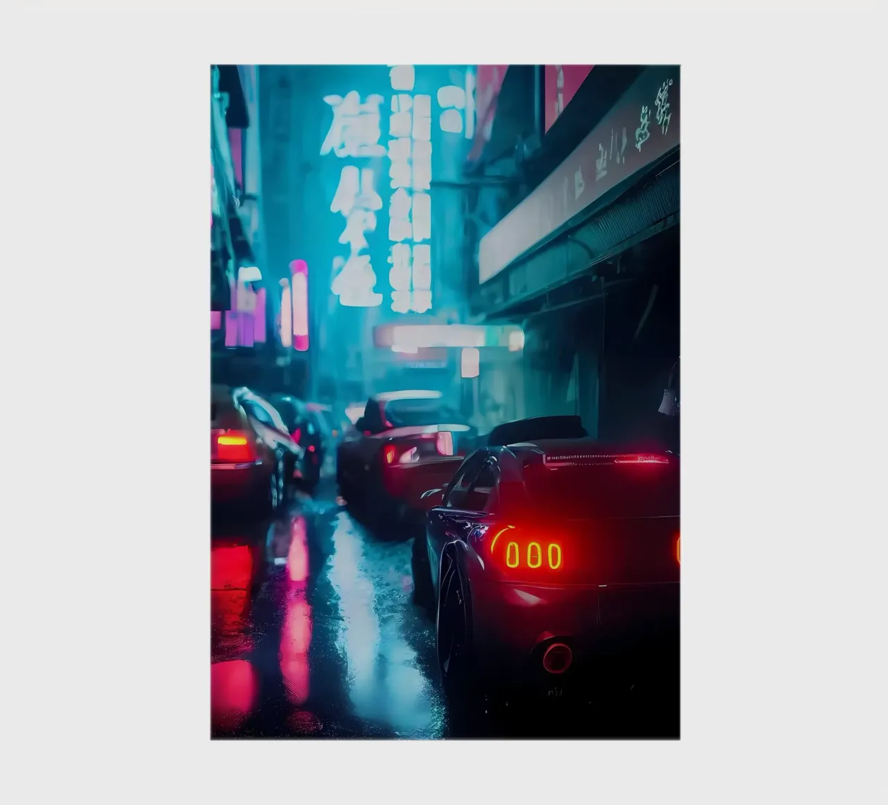 Cyberpunk Night notebook by Mikesell