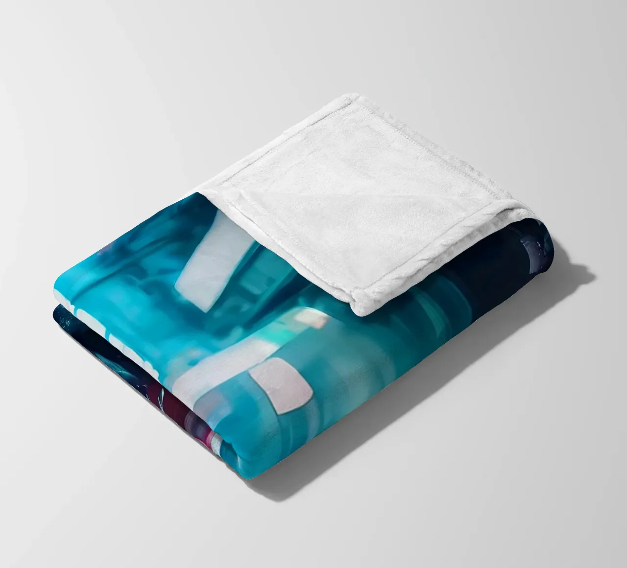 Notte Cyberpunk coperta in pile da Mikesell