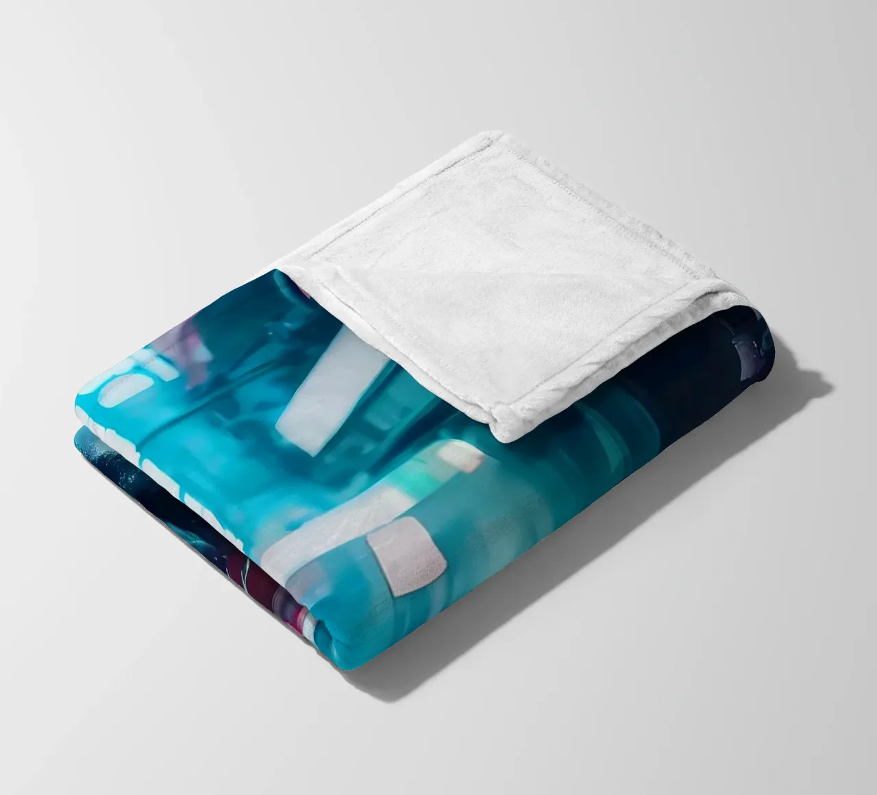 Notte Cyberpunk coperta in pile da Mikesell
