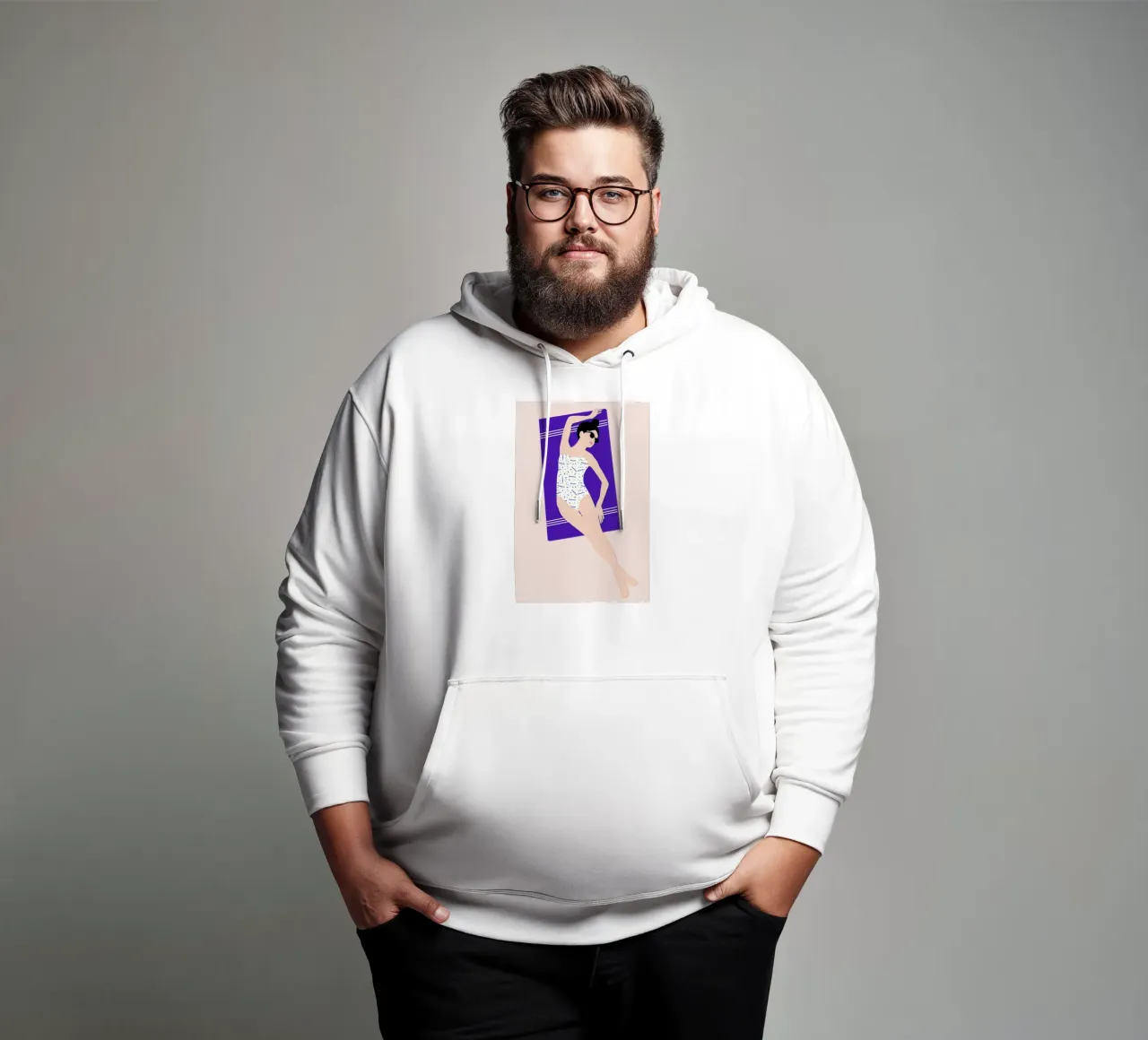 Beach hoodie by Céleste Wallaert