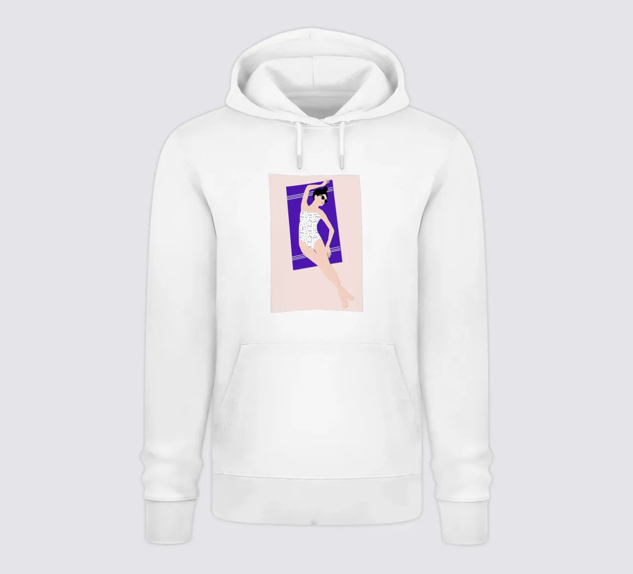 Beach hoodie by Céleste Wallaert