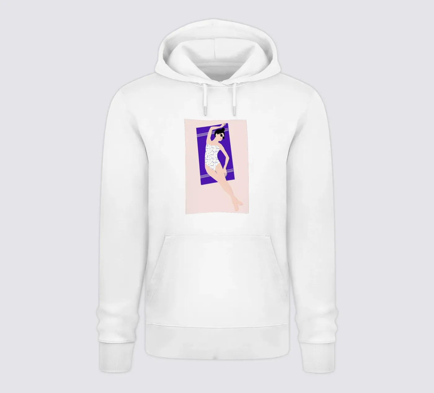 Beach hoodie van Céleste Wallaert
