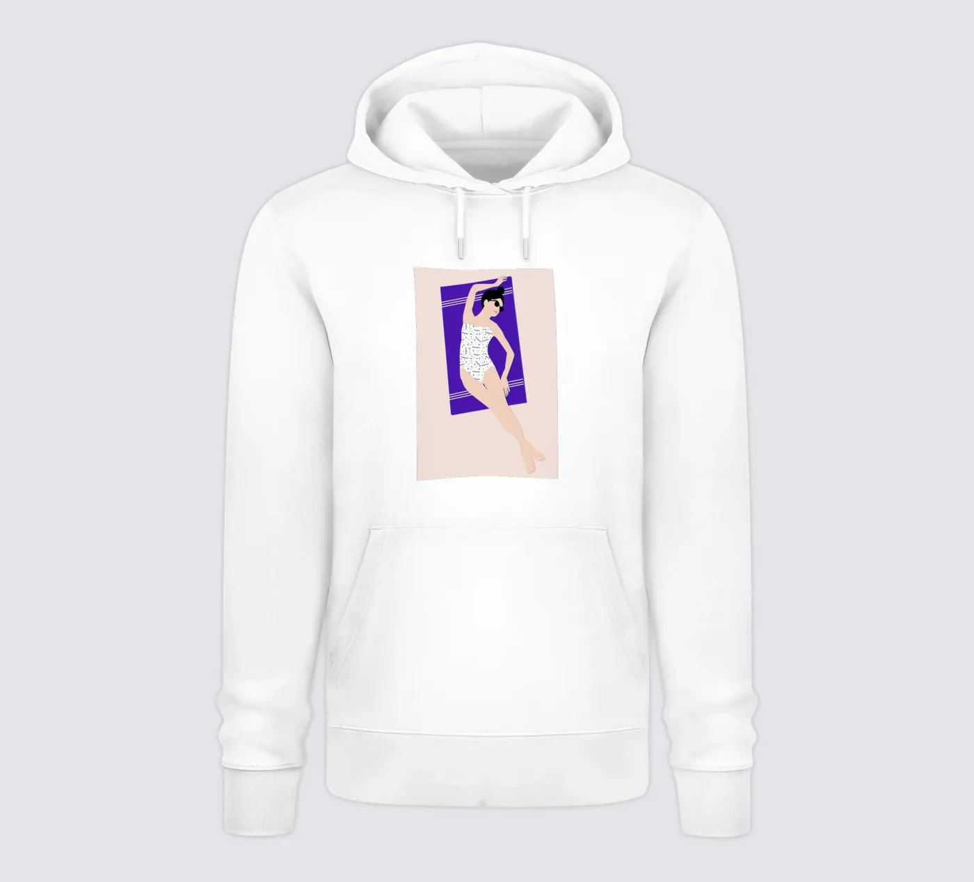 Beach hoodie van Céleste Wallaert