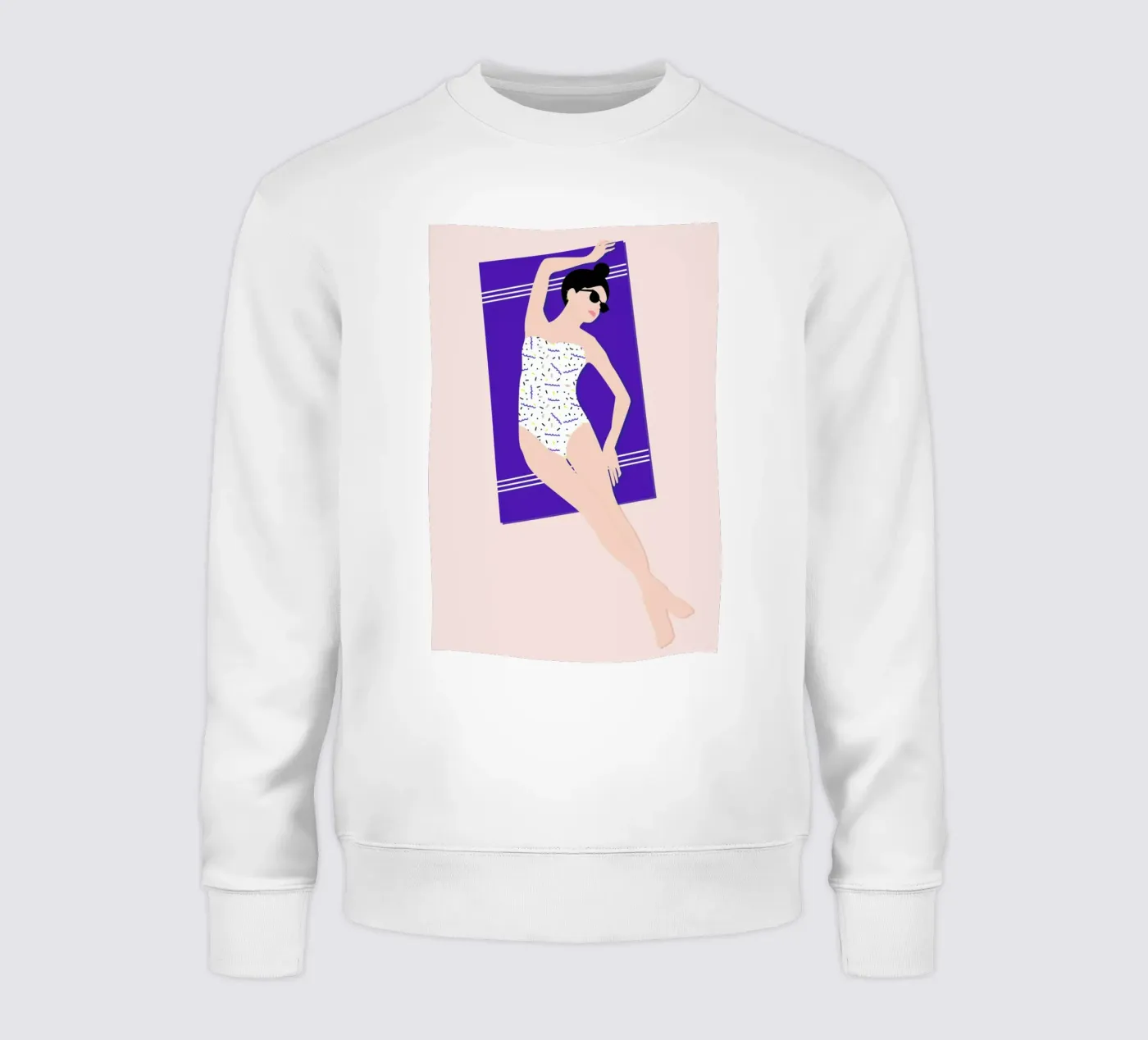 Beach Sweatshirt von Céleste Wallaert