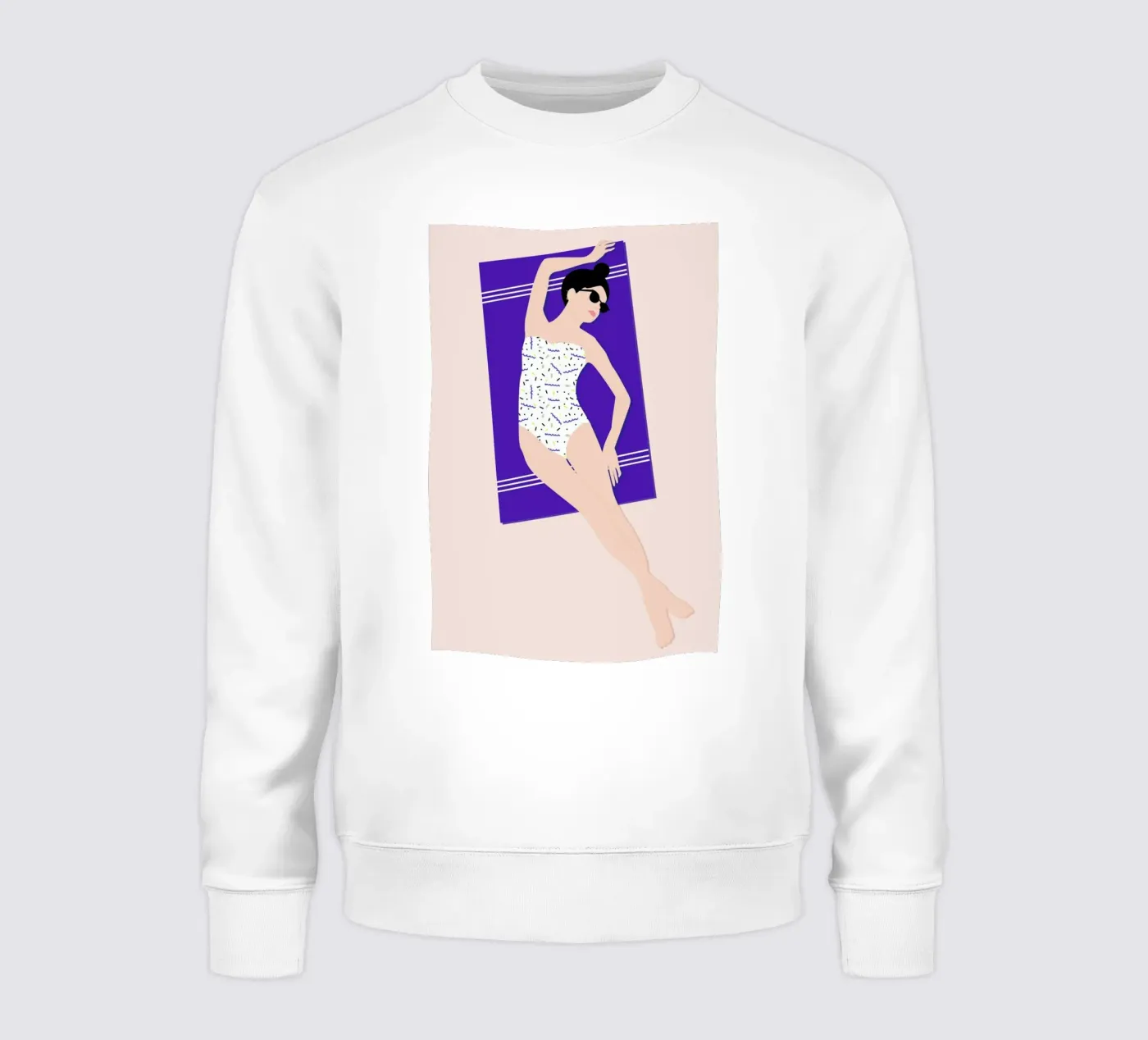 Beach Sweatshirt von Céleste Wallaert