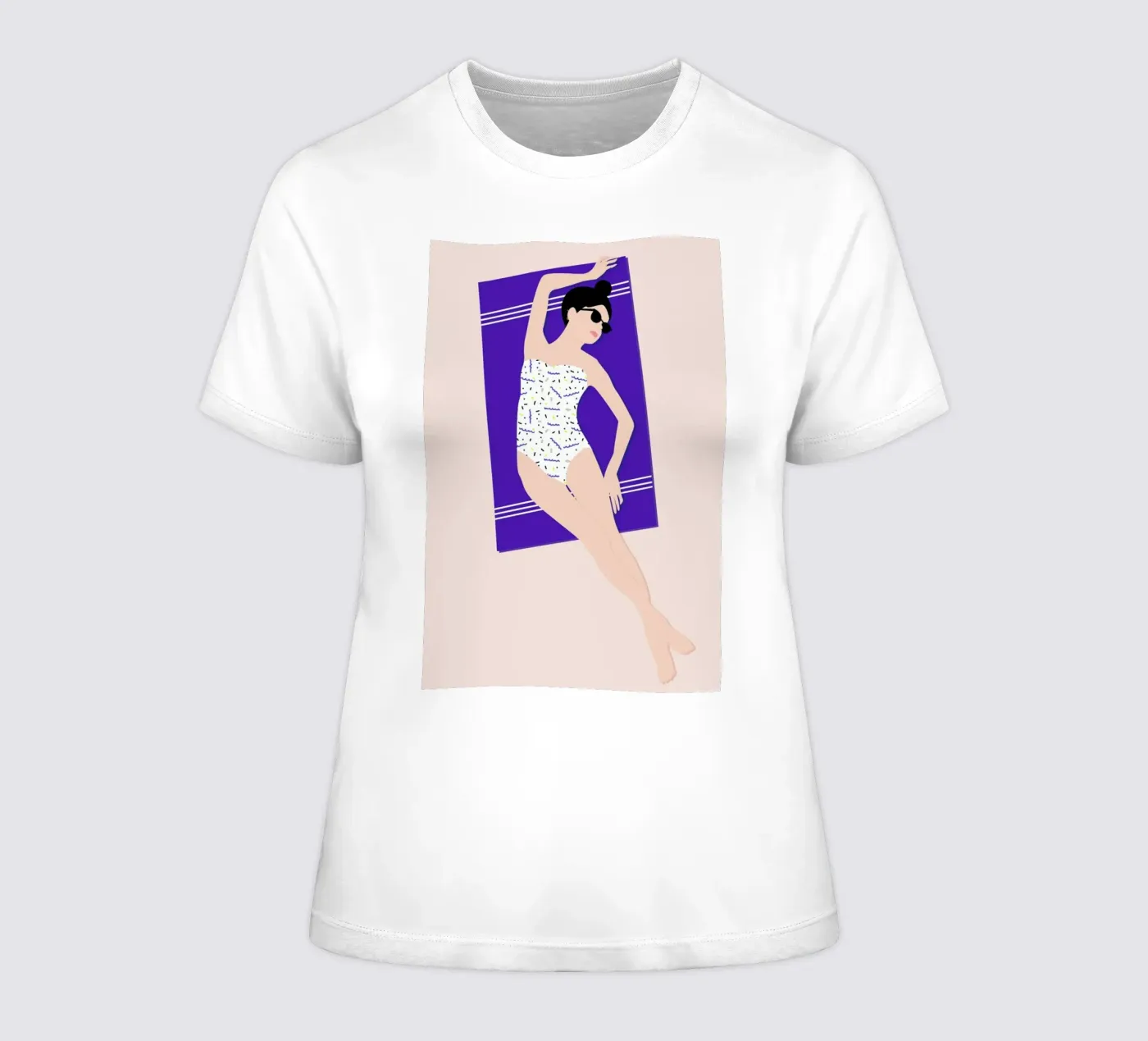 Beach t-shirt da donna da Céleste Wallaert