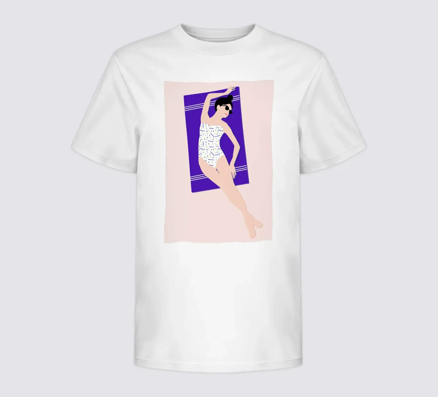 Beach Kinder T-Shirt von Céleste Wallaert