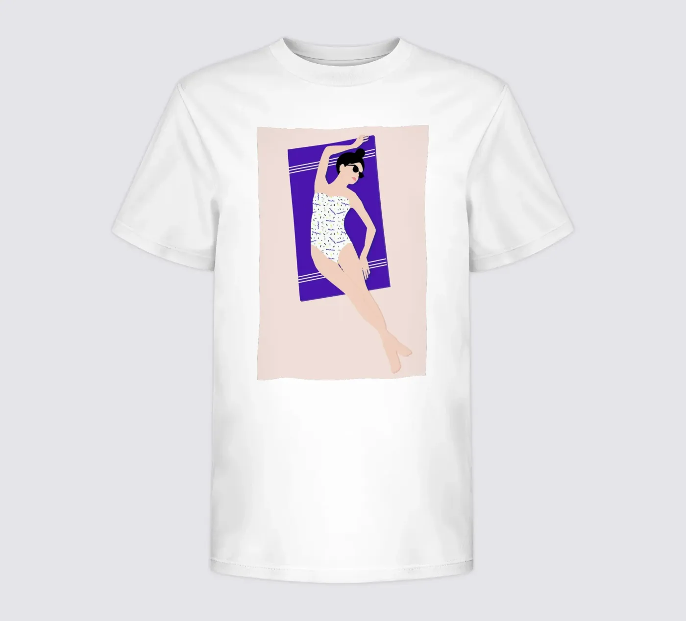Beach Kinder T-Shirt von Céleste Wallaert
