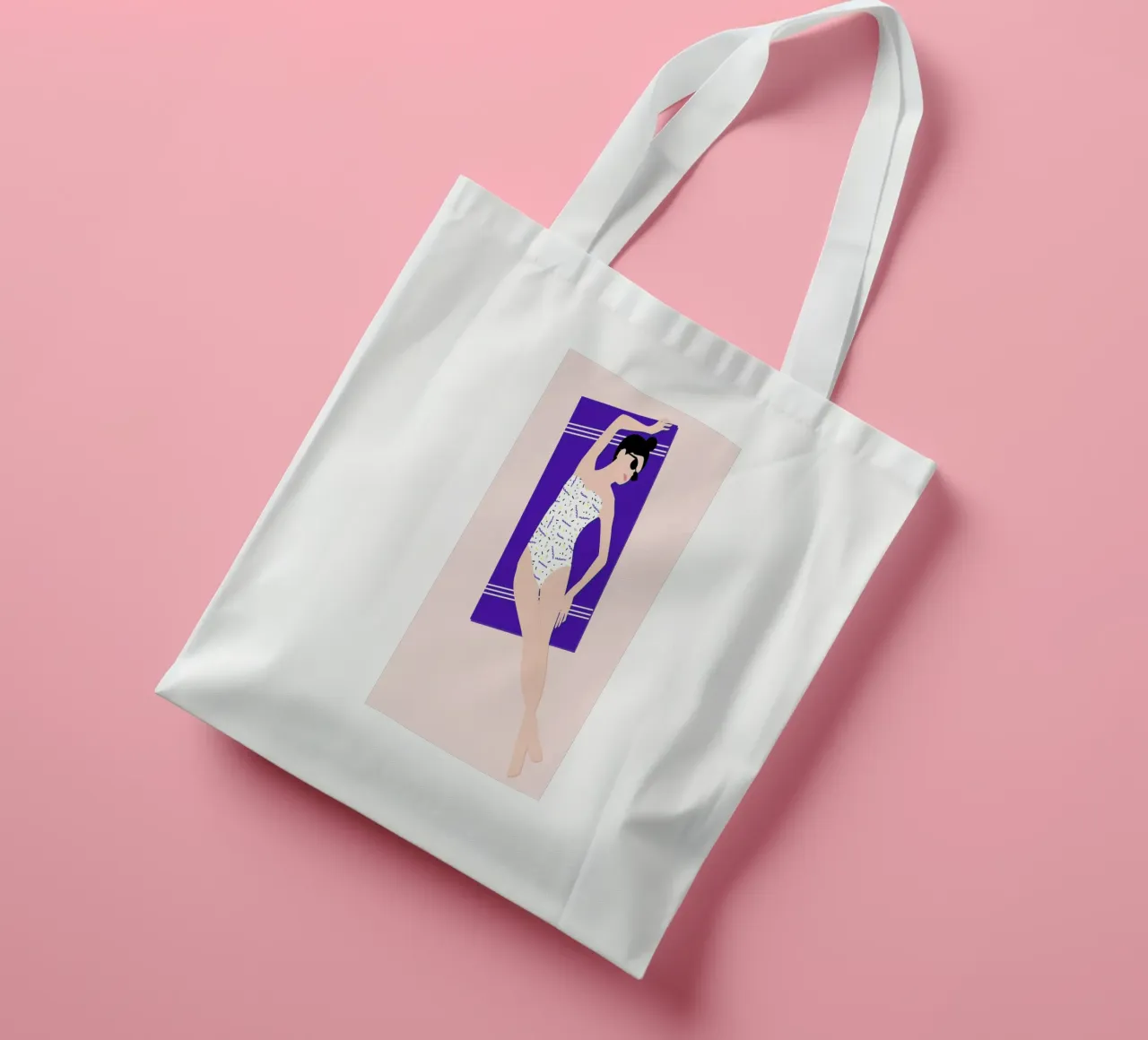 Beach tote bag de Céleste Wallaert