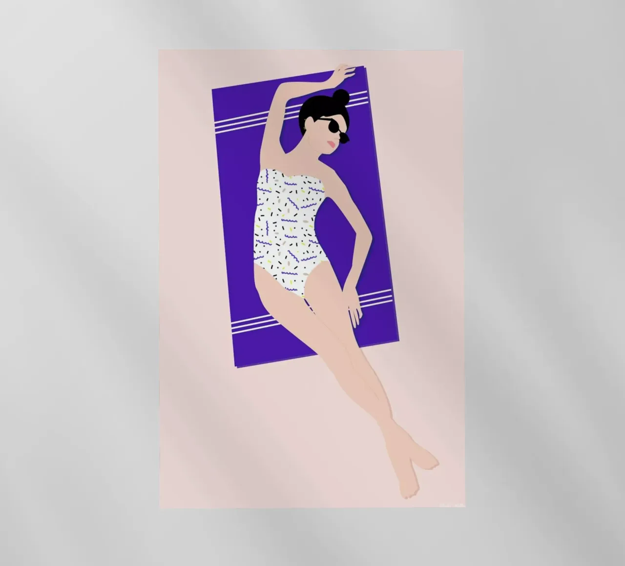 Beach pellicola backlit da Céleste Wallaert