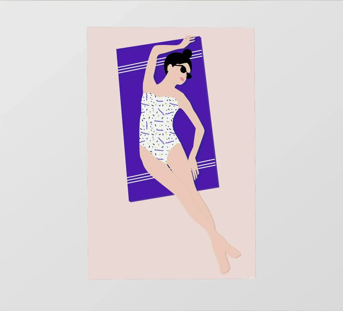 Beach pvc cover by Céleste Wallaert