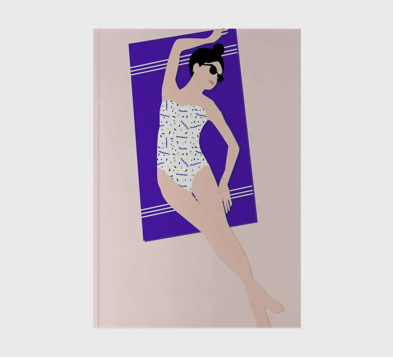 Beach notebook by Céleste Wallaert