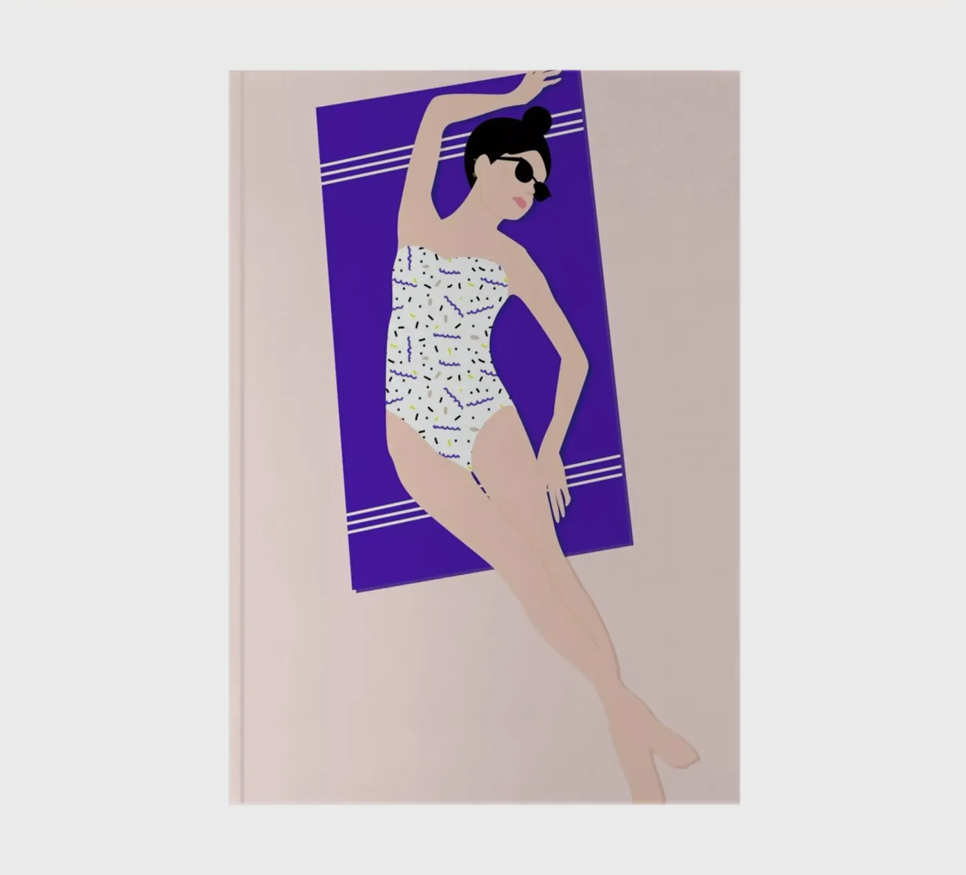 Beach notebook by Céleste Wallaert