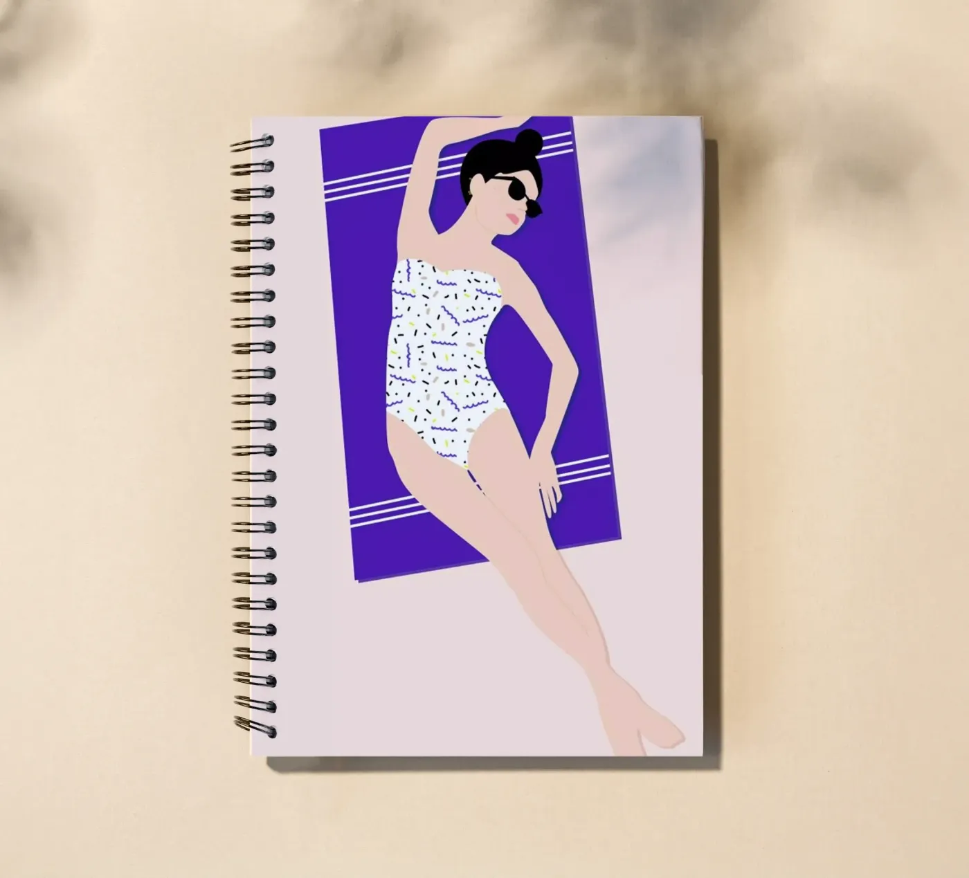 Beach Ringbuch von Céleste Wallaert