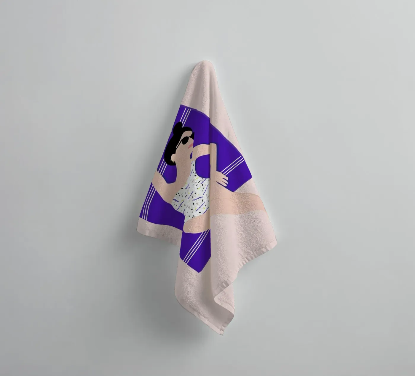 Beach towel by Céleste Wallaert