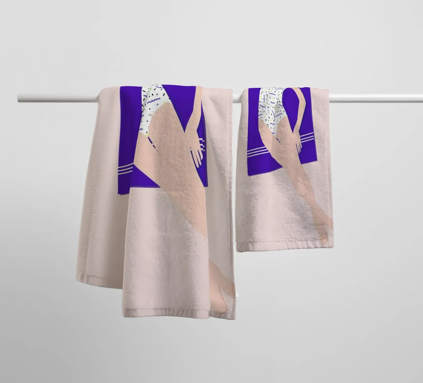 Beach towel by Céleste Wallaert