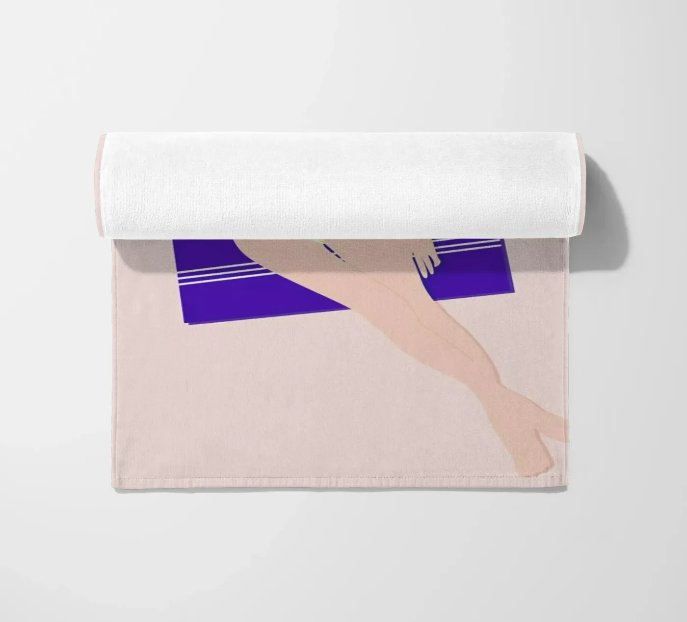 Beach beach towel by Céleste Wallaert