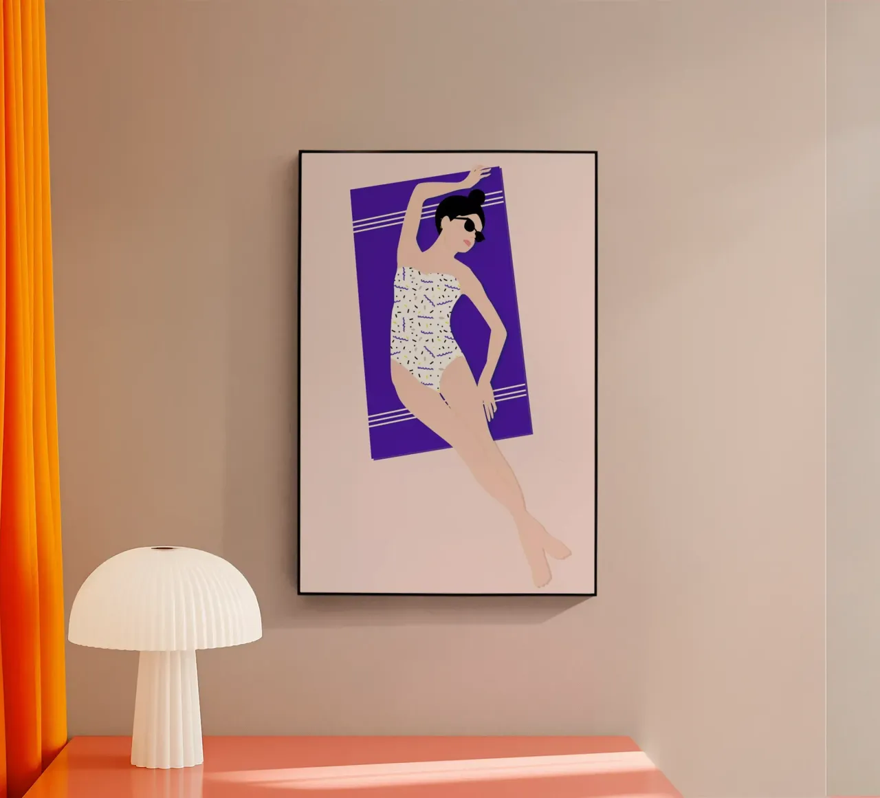 Beach plexiglas de Céleste Wallaert