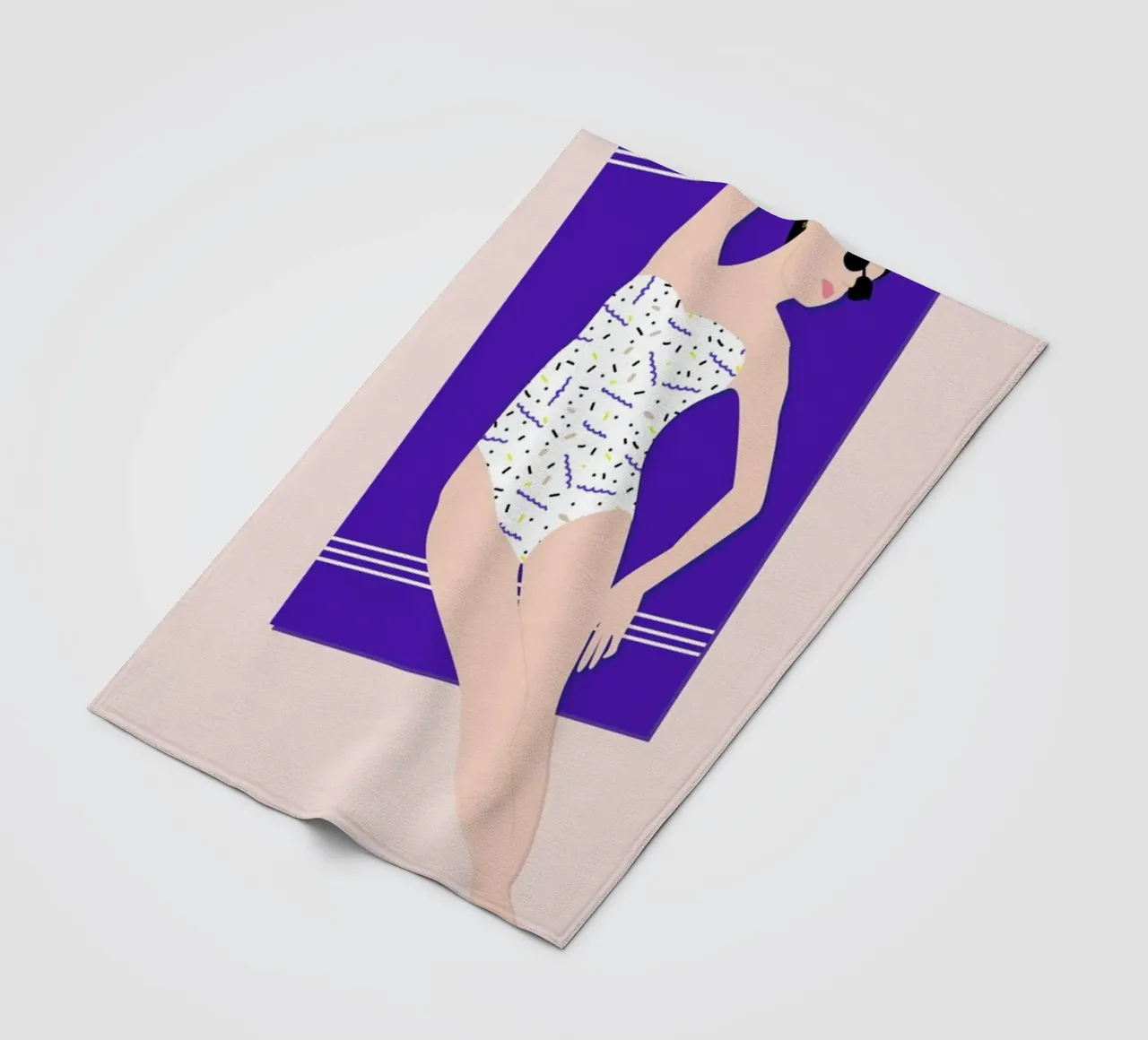 Beach Fleecedecke von Céleste Wallaert