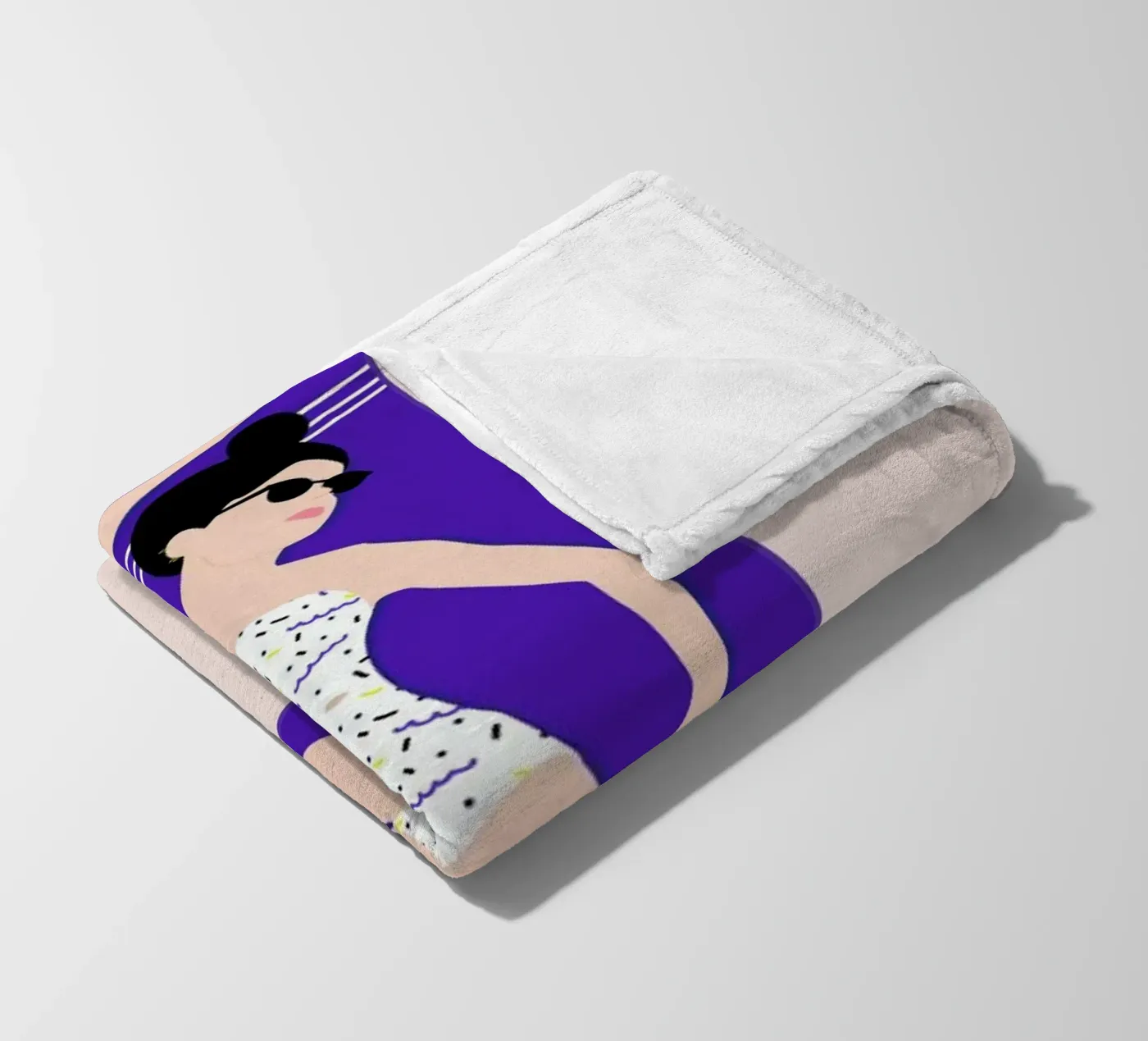 Beach fleecedeken van Céleste Wallaert