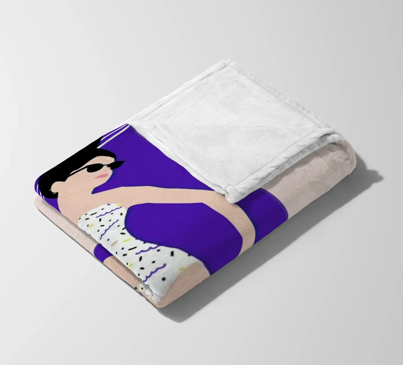 Beach fleecedeken van Céleste Wallaert