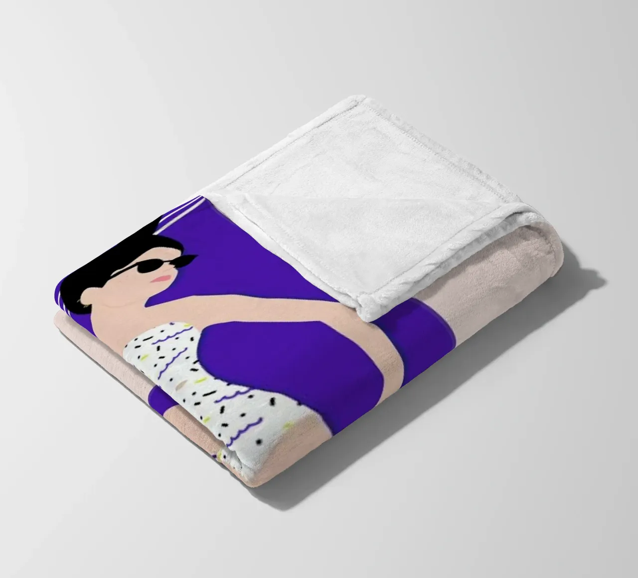 Beach Fleecedecke von Céleste Wallaert