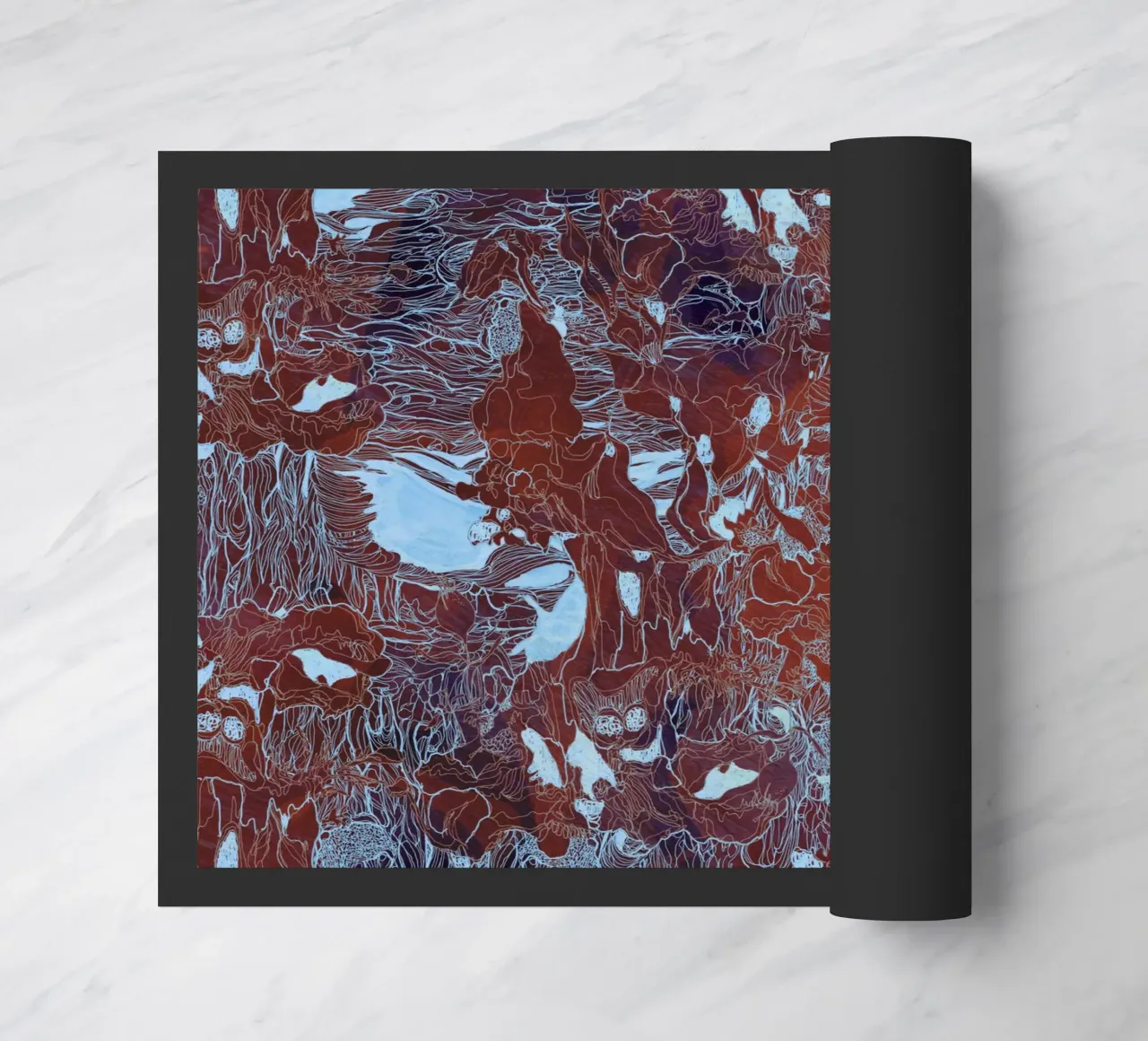 my forest reflection2 doormat by Giulio Iurissevich