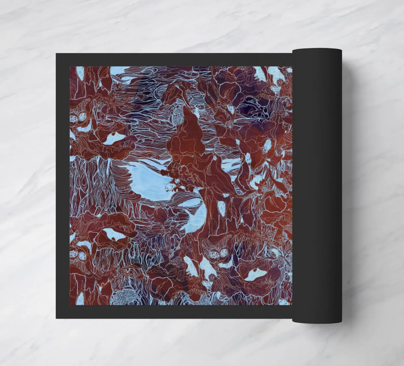 my forest reflection2 doormat by Giulio Iurissevich