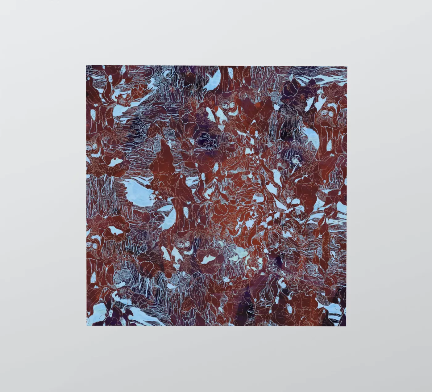 my forest reflection2 sticker van Giulio Iurissevich