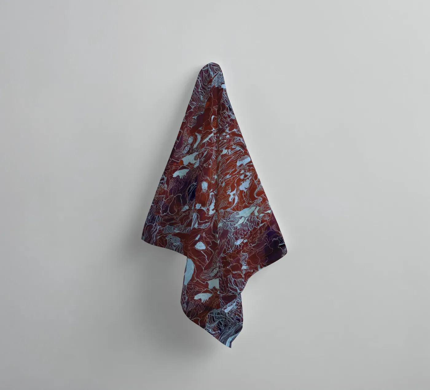 my forest reflection2 towel by Giulio Iurissevich