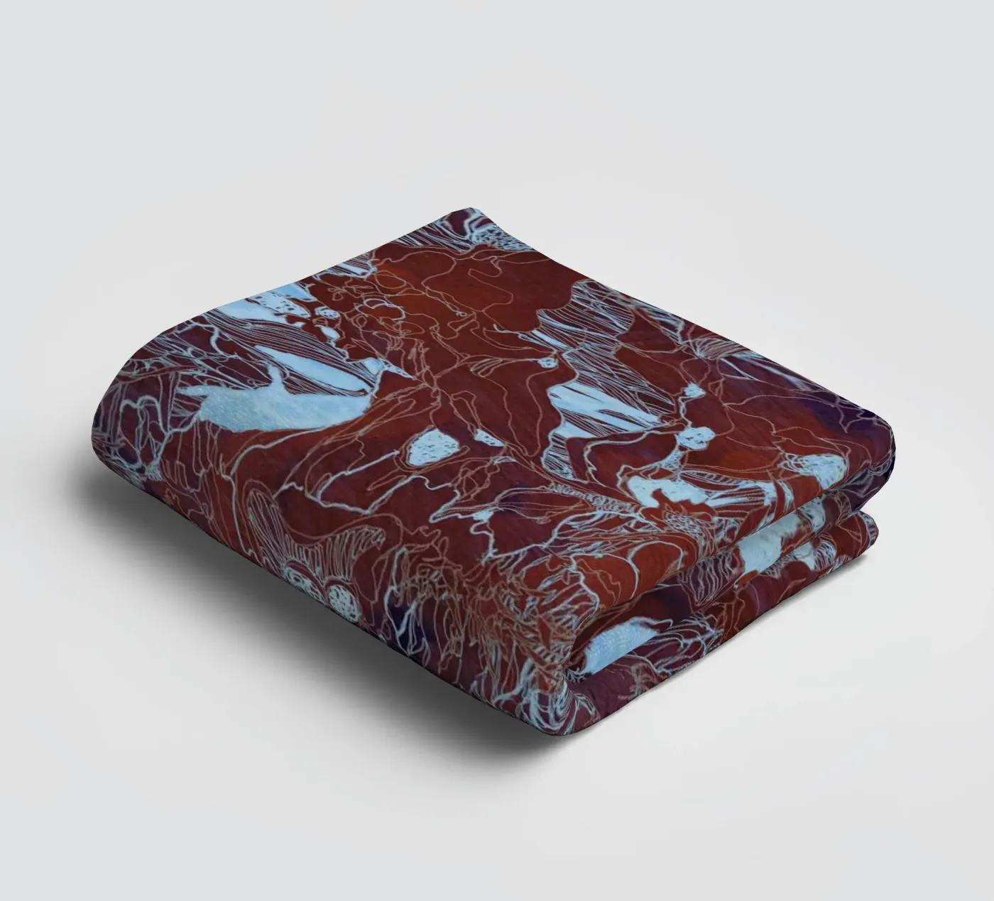 my forest reflection2 towel by Giulio Iurissevich