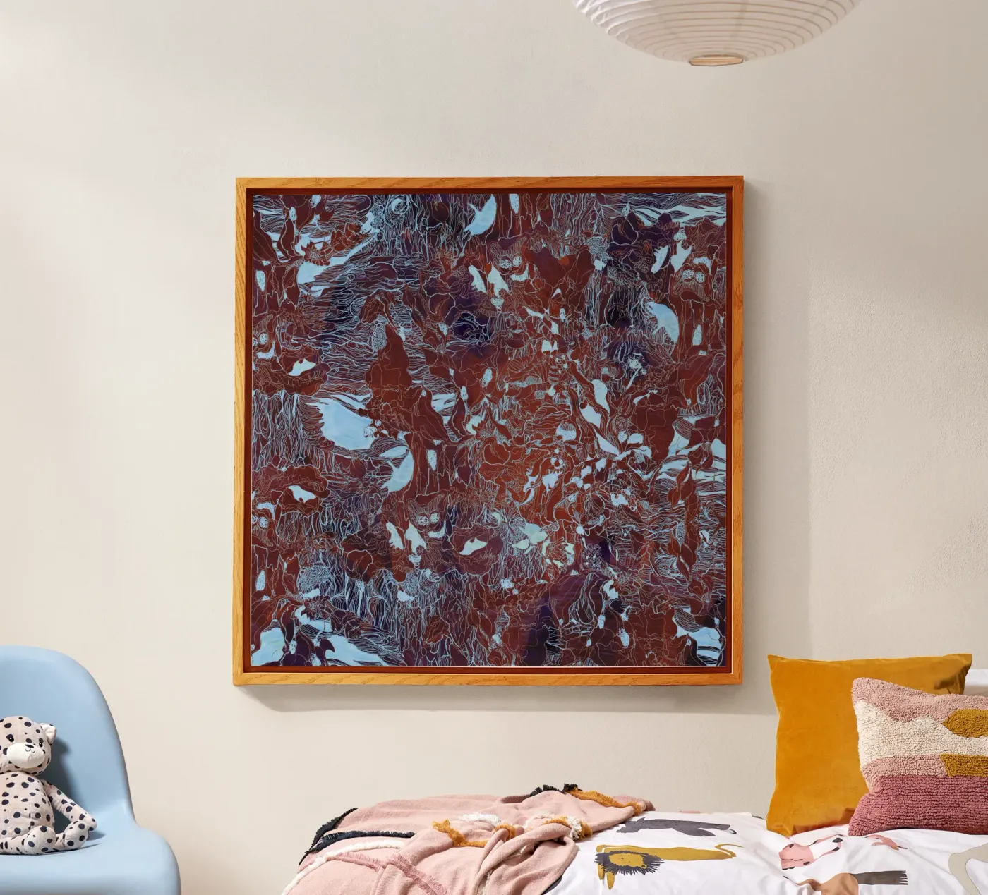 ma réflexion sur la forêt2 plexiglas de Giulio Iurissevich