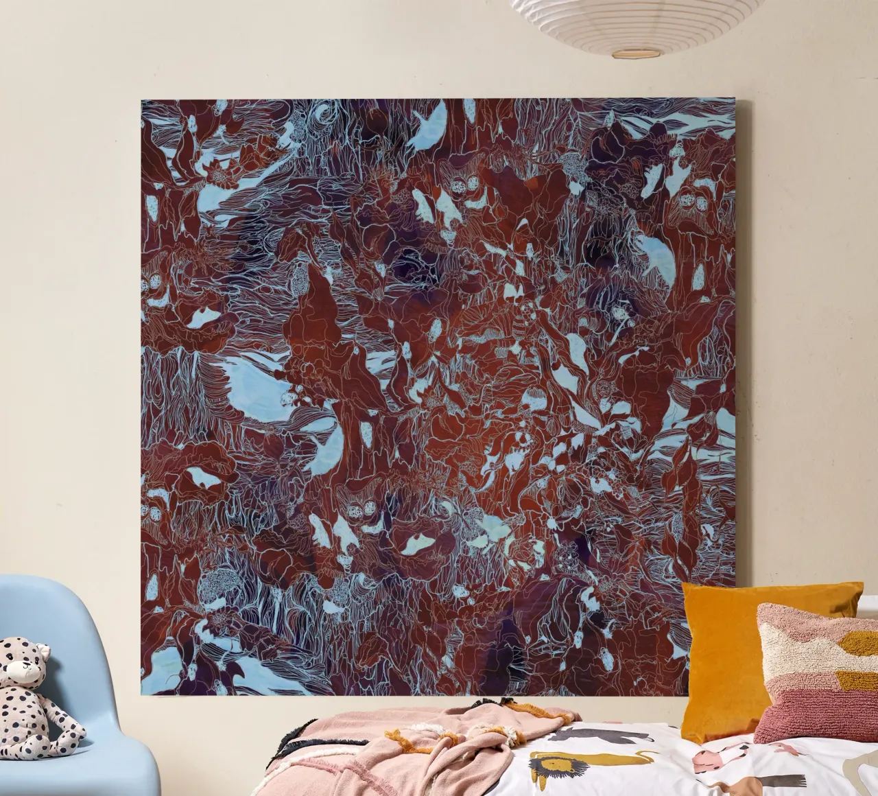 my forest reflection2 canvas by Giulio Iurissevich