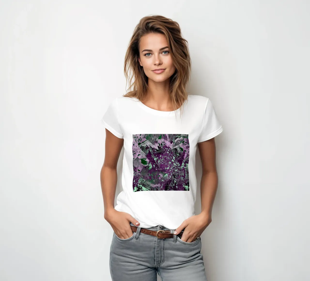 meine Waldreflexion3 Frauen T-Shirt von Giulio Iurissevich