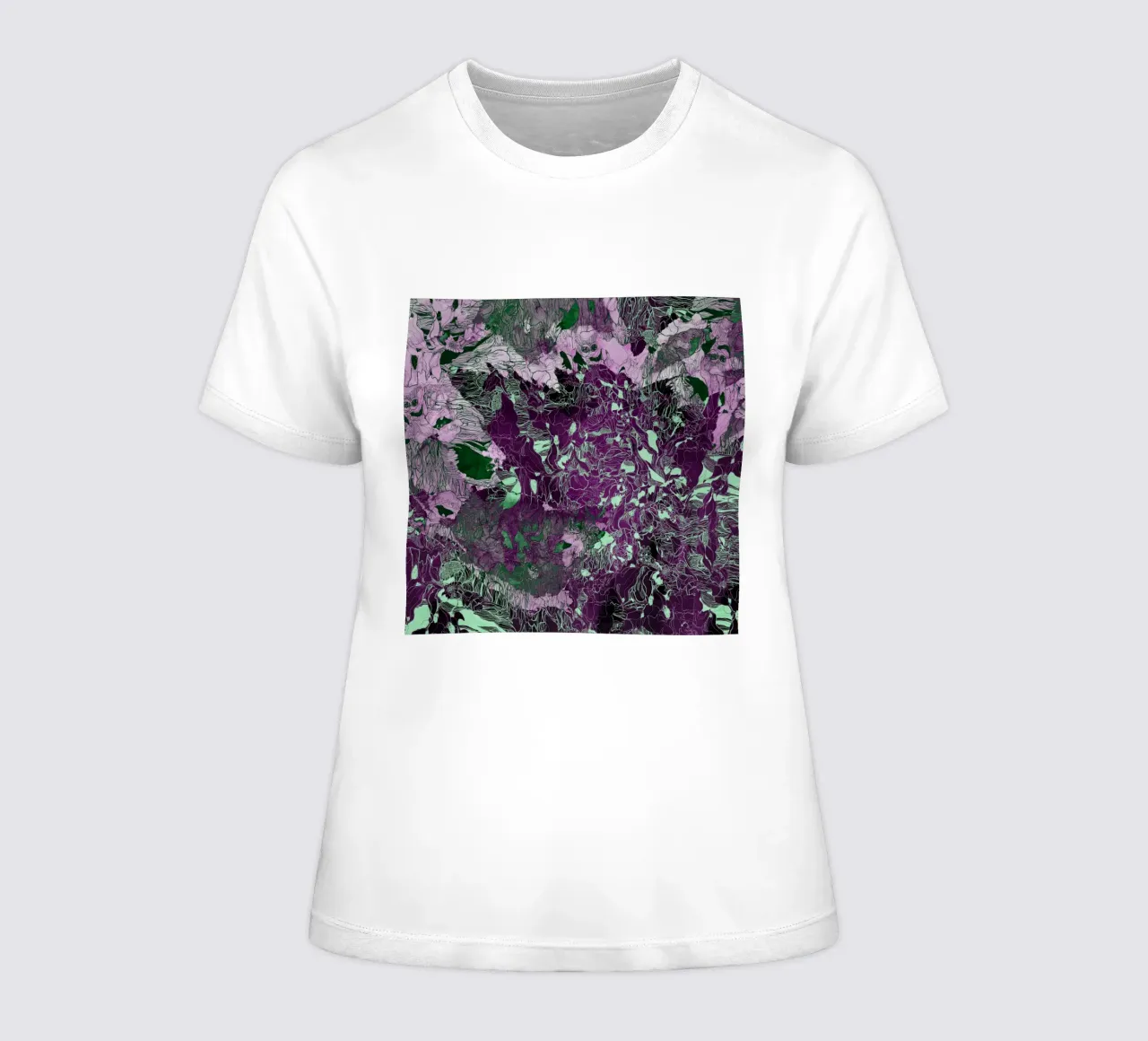 meine Waldreflexion3 Frauen T-Shirt von Giulio Iurissevich