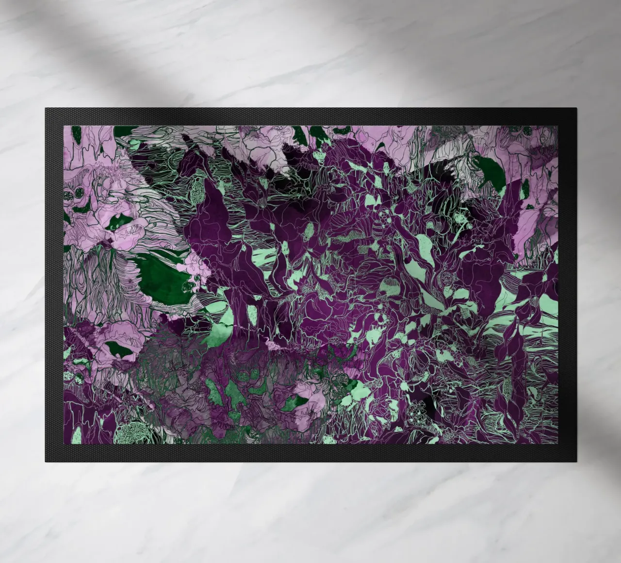 my forest reflection3 doormat by Giulio Iurissevich