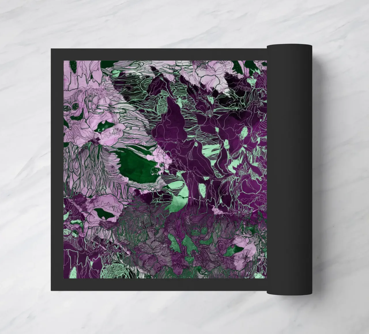 my forest reflection3 doormat by Giulio Iurissevich