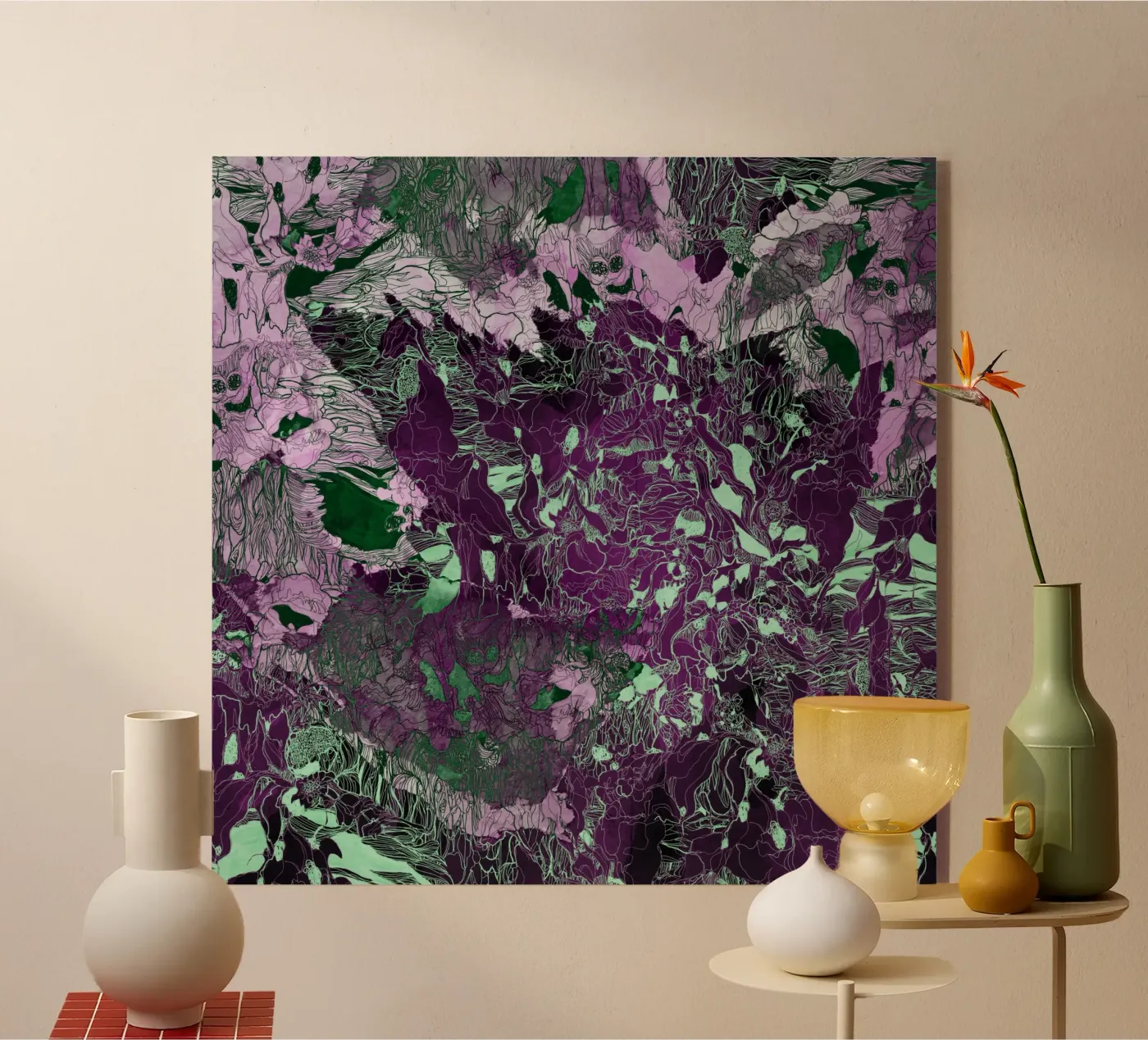 my forest reflection3 Acryl-Glas von Giulio Iurissevich