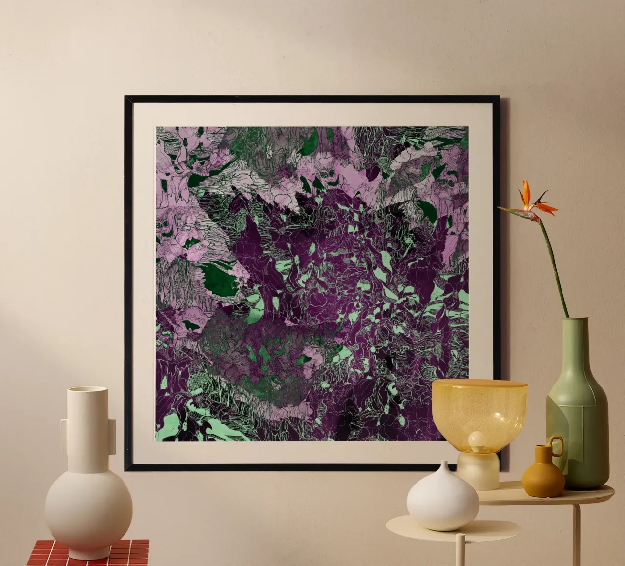 my forest reflection3 poster by Giulio Iurissevich