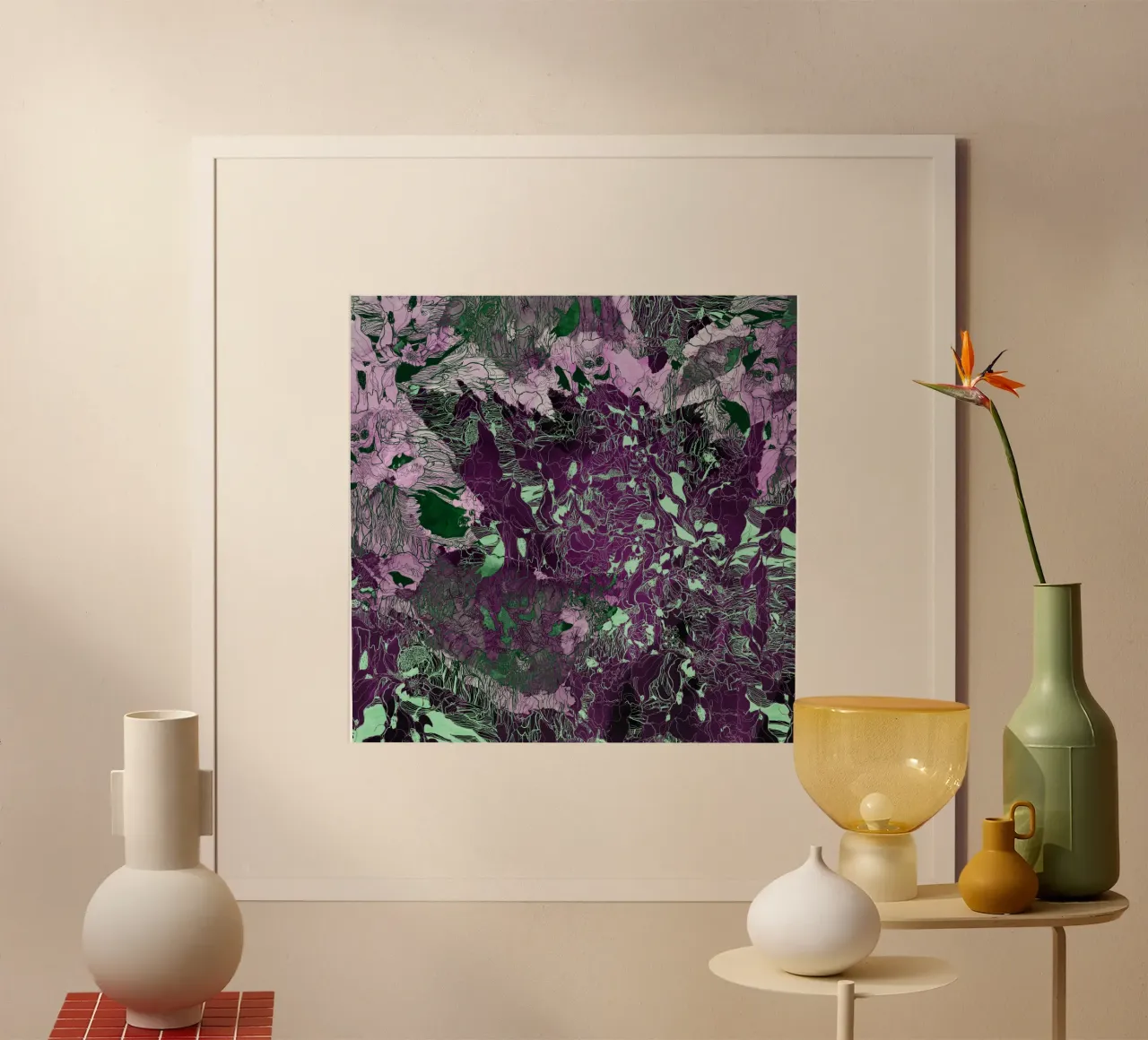 my forest reflection3 poster by Giulio Iurissevich