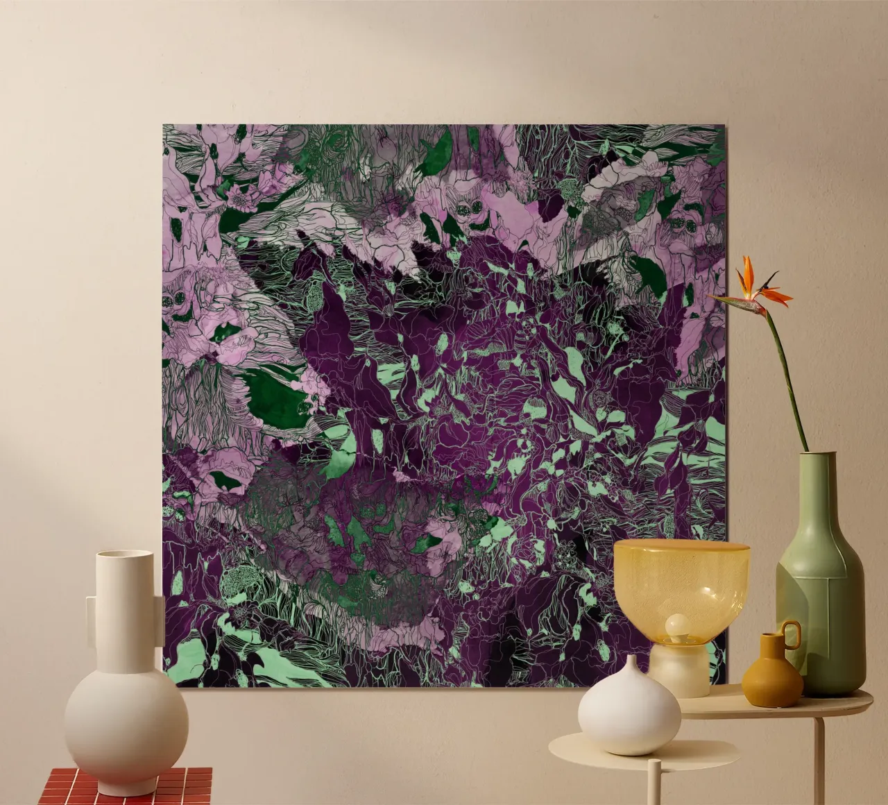 my forest reflection3 poster by Giulio Iurissevich